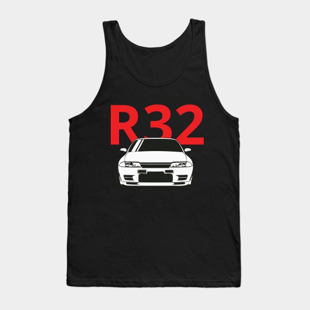 nissan r32 Tank Top by artoriaa